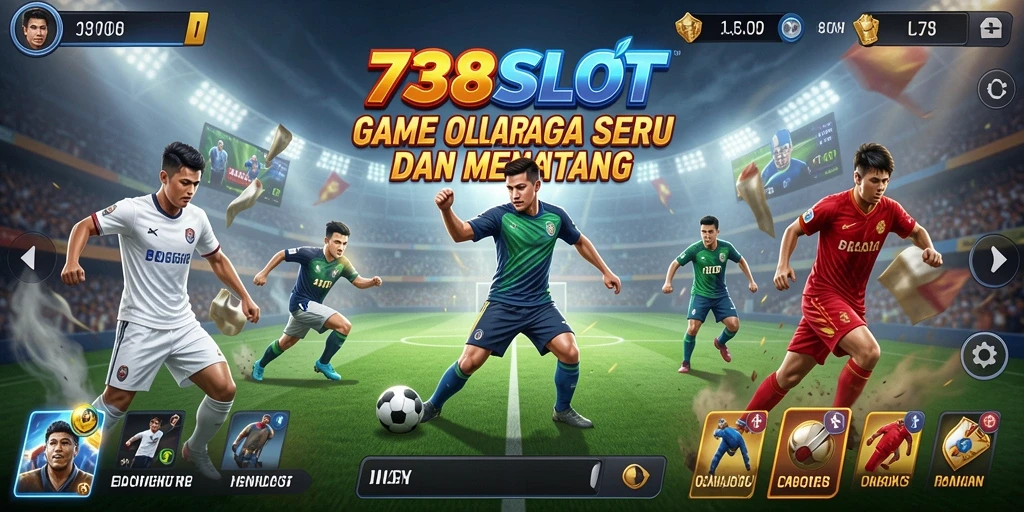 Gameplay seru di 738SLOT menampilkan aksi olahraga yang mendebarkan.