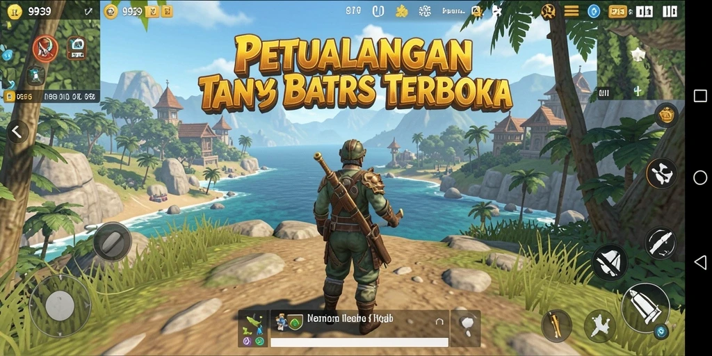 Tampilan gameplay yang menakjubkan dalam dunia terbuka 9939.