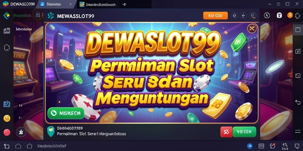 Tampilan gameplay seru dari DEWASLOT99 yang memikat.
