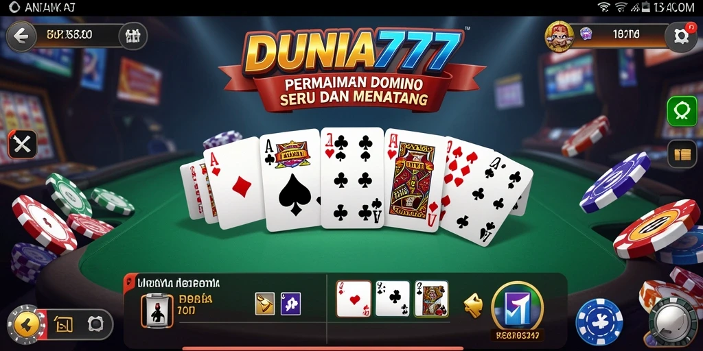 Tampilan gameplay menarik di DUNIA777 dengan berbagai mode permainan.