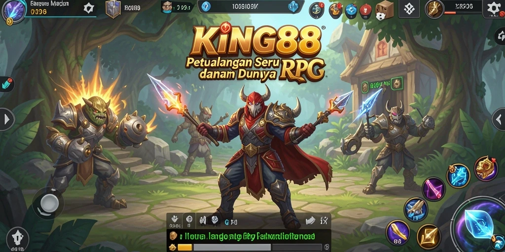 Tampilkan gameplay menakjubkan dan grafik RPG di KING88.