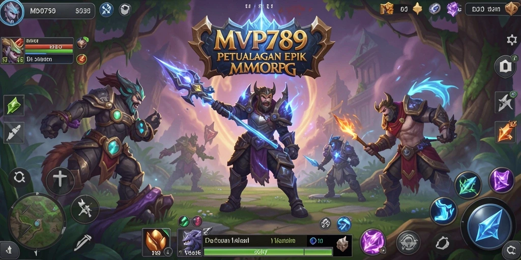 Gameplay seru dan mengasyikkan dalam dunia MMORPG.