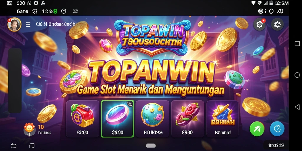 Gameplay menarik dari TOPANWIN dengan grafis Slot yang menawan.