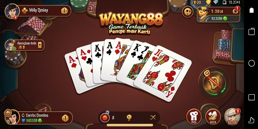 Screenshot utama menampilkan gameplay seru dari WAYANG88.