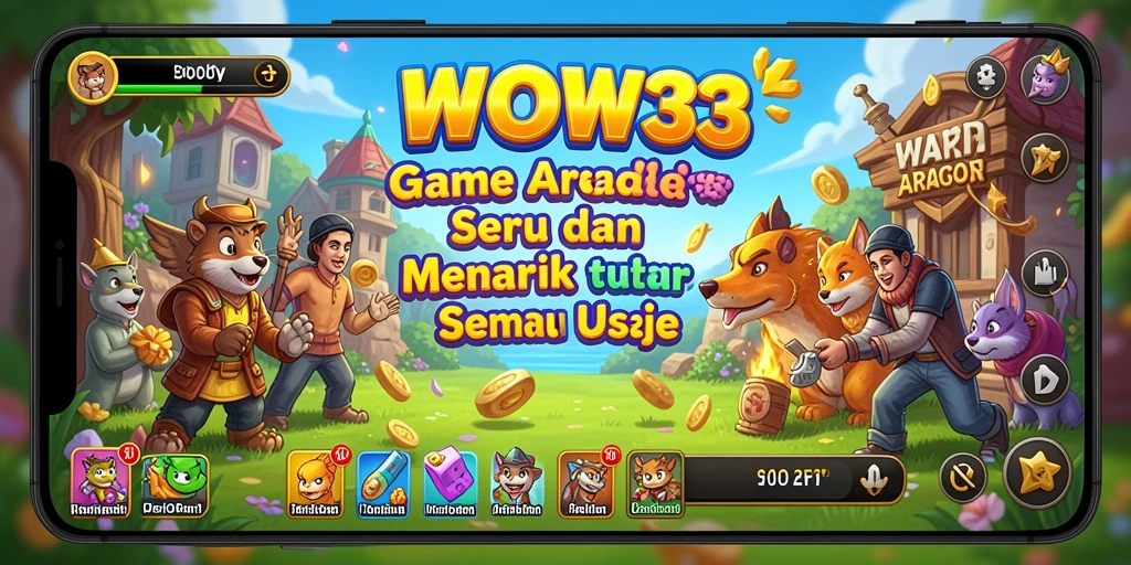 Tampilan grafik menakjubkan dengan gameplay Arcade yang seru.